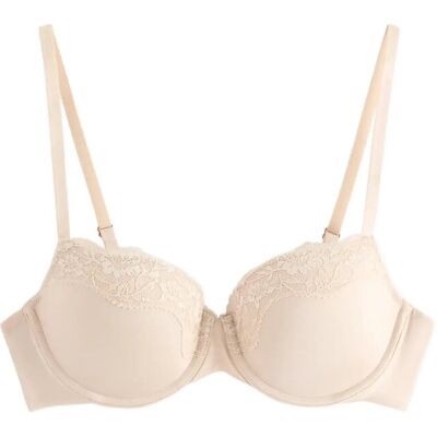 Lindex Bra Akleja Nova Lace Trim C x 70 Beige C x 70 Lindex Bra Akleja Nova Lace Trim C x 70 Beige C x 70