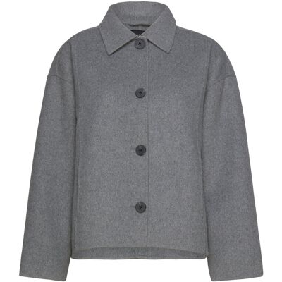 Lindex Jacket Melissa Unlined Melange XL Grey XL Lindex Jacket Melissa Unlined Melange XL Grey XL