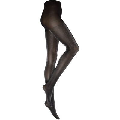 Lindex Tights 40 Den Lurex M Black M Lindex Tights 40 Den Lurex M Black M