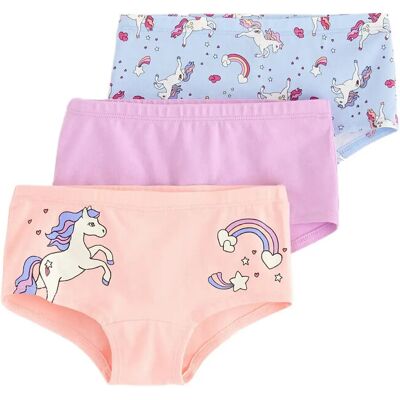 Lindex Hipster 3 Pack Unicorn 86/92 Pink 86/92 Lindex Hipster 3 Pack Unicorn 86/92 Pink 86/92