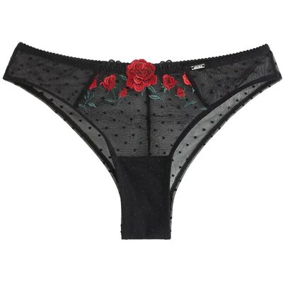 Lindex Ella M – Brazilian Truse S Black S Lindex Ella M – Brazilian Truse S Black S