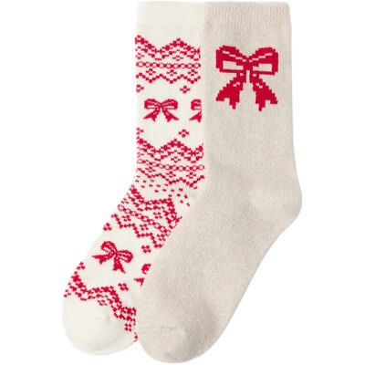 Lindex Sock Fair Isle 39/41 Cream 39/41 Lindex Sock Fair Isle 39/41 Cream 39/41