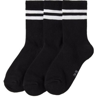 Lindex 3-Pack Socks 34/36 Black 34/36 Lindex 3-Pack Socks 34/36 Black 34/36