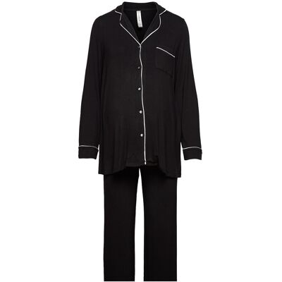 Lindex Maternity Soft Piping Pj Jerse XL Black XL Lindex Maternity Soft Piping Pj Jerse XL Black XL