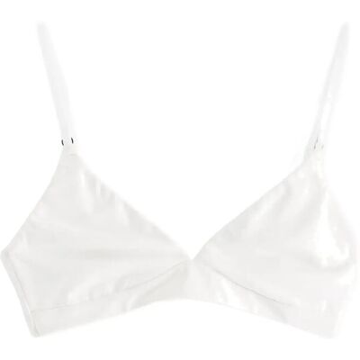 Lindex Bra Soft Bra Carin Cotton M White M Lindex Bra Soft Bra Carin Cotton M White M