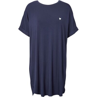 Missya Softness Big Shirt S Navy S Missya Softness Big Shirt S Navy S