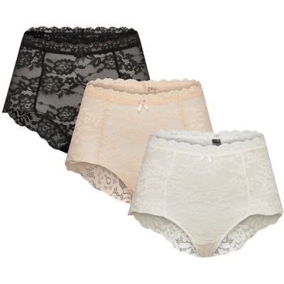 Missya Lace Maxi 3-Pack M Patterned M Missya Lace Maxi 3-Pack M Patterned M