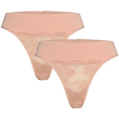 Missya Freya String 2-Pack 38 Brown 38 Missya Freya String 2-Pack 38 Brown 38