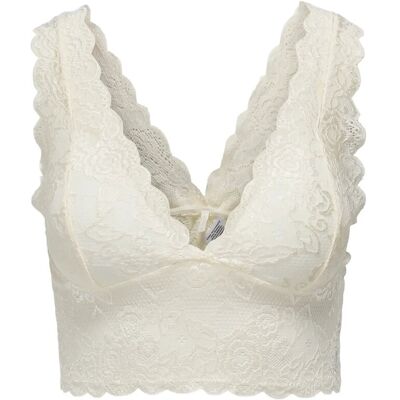 ONLY Onlchloe Lace Bra Noos Acc L White L ONLY Onlchloe Lace Bra Noos Acc L White L