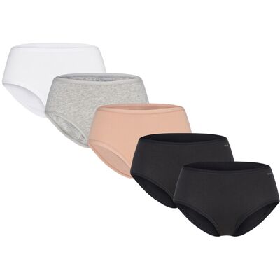 Organic Basics Core Briefs 5-Pack S Black S Organic Basics Core Briefs 5-Pack S Black S