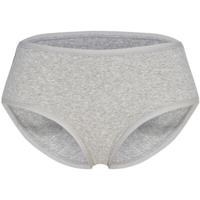 Organic Basics Core Rib Briefs L Grey L Organic Basics Core Rib Briefs L Grey L