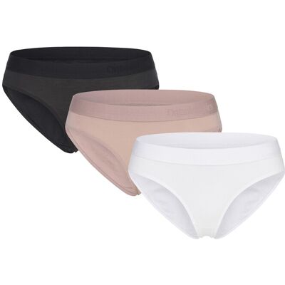 Organic Basics Soft Touch Briefs 3-Pack M White M Organic Basics Soft Touch Briefs 3-Pack M White M