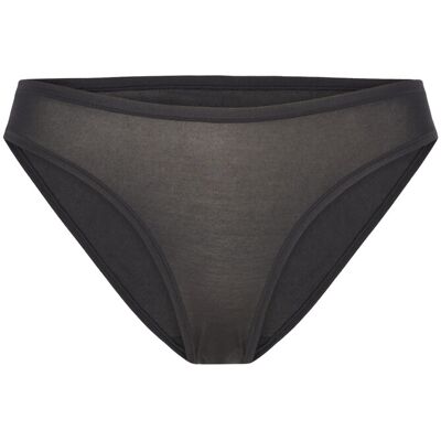 Organic Basics Soft Touch Veil High-Leg Briefs L Black L Organic Basics Soft Touch Veil High-Leg Briefs L Black L