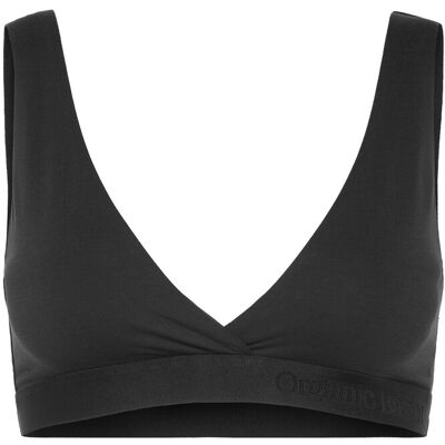 Organic Basics Soft Touch Basic Bralette XXS Black XXS Organic Basics Soft Touch Basic Bralette XXS Black XXS