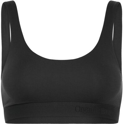 Organic Basics Soft Touch Scoop Neck Bralette S Black S Organic Basics Soft Touch Scoop Neck Bralette S Black S