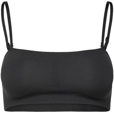 Organic Basics Bare Bandeau Bralette XL Black XL Organic Basics Bare Bandeau Bralette XL Black XL