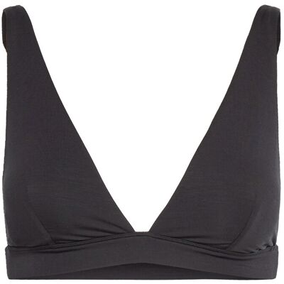 Organic Basics Soft Touch Veil Plunge Bralette XXS Black XXS Organic Basics Soft Touch Veil Plunge Bralette XXS Black XXS