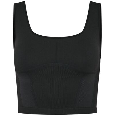 Organic Basics Smooth Corset Top XL Black XL Organic Basics Smooth Corset Top XL Black XL