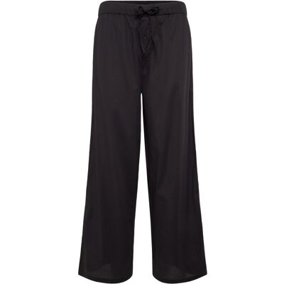 Organic Basics Core Sleep Poplin Pants XXS Black XXS Organic Basics Core Sleep Poplin Pants XXS Black XXS