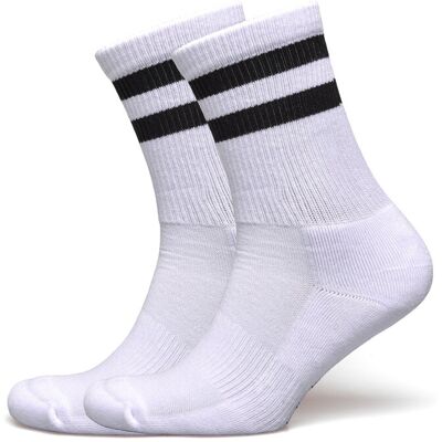 Organic Basics Core Stripe Crew Socks 2-Pack 35-38 35-38 Organic Basics Core Stripe Crew Socks 2-Pack 35-38 35-38