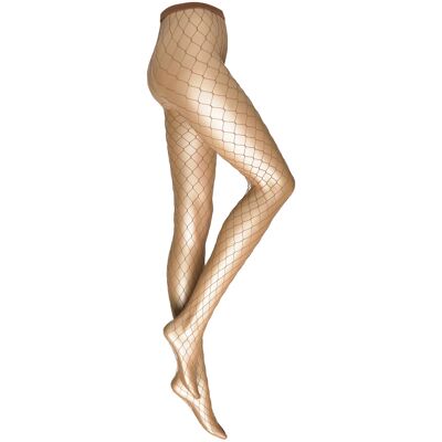 Oroblu Glamour Fishnet Tights S/M Beige S/M Oroblu Glamour Fishnet Tights S/M Beige S/M
