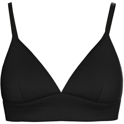 Pieces Pcnamee Triangle Bra Noos M Black M Pieces Pcnamee Triangle Bra Noos M Black M