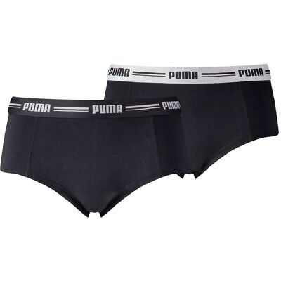 Puma Women Mini Short 2P Pack XS Black XS Puma Women Mini Short 2P Pack XS Black XS