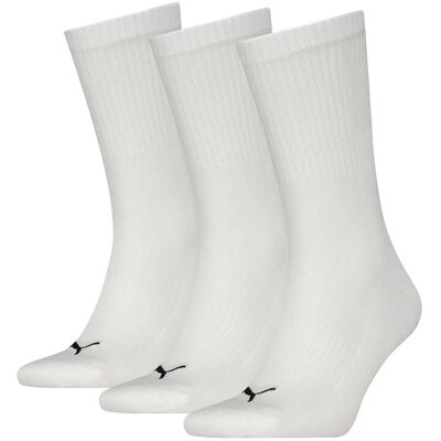 Puma Unisex Cushioned Next Crew 3P 43-46 White 43-46 Puma Unisex Cushioned Next Crew 3P 43-46 White 43-46