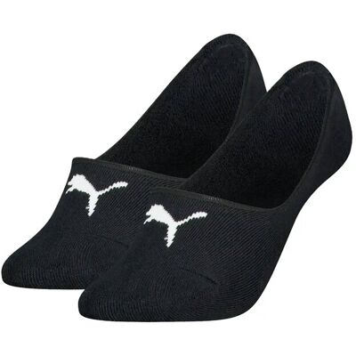Puma Women Cushioned Footie 2P 35-38 Black 35-38 Puma Women Cushioned Footie 2P 35-38 Black 35-38