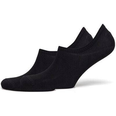 Röhnisch 2-Pack Functional No-Show Socks 36-38 Black 36-38 Röhnisch 2-Pack Functional No-Show Socks 36-38 Black 36-38