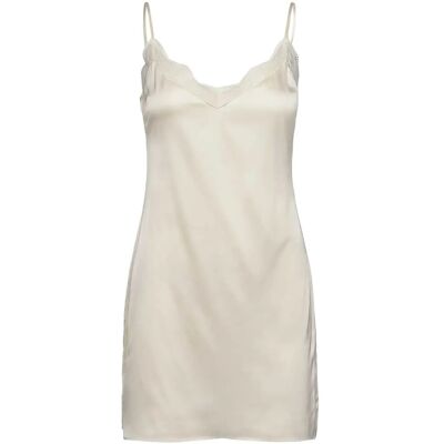 Rosemunde Rhjasmine Silk Blend Sl Strap Night 40 Cream 40 Rosemunde Rhjasmine Silk Blend Sl Strap Night 40 Cream 40