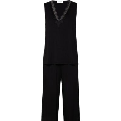 Rosemunde Rhbiarritz Jersey Night Set M Black M Rosemunde Rhbiarritz Jersey Night Set M Black M