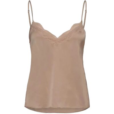 Rosemunde Rhjasmine Sl Night Strap Top 40 Beige 40 Rosemunde Rhjasmine Sl Night Strap Top 40 Beige 40