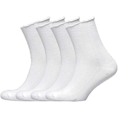 Rosemunde Rhatlanta Socks - 4-Pack 36/38 White 36/38 Rosemunde Rhatlanta Socks - 4-Pack 36/38 White 36/38