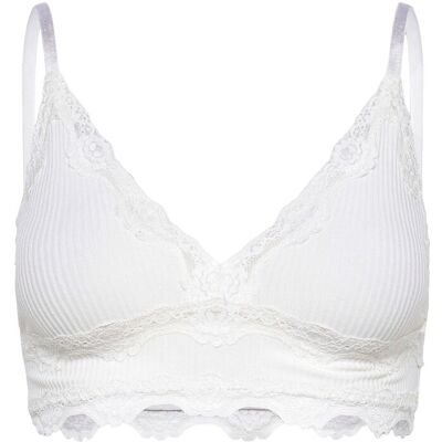 Rosemunde Rwbarbados Lace Bra XL White XL Rosemunde Rwbarbados Lace Bra XL White XL