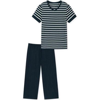 Schiesser Pyjama Long 5XL Navy 5XL Schiesser Pyjama Long 5XL Navy 5XL
