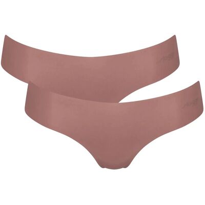 Sloggi Zero Microfibre 2.0 Hipstring 2P L Brown L Sloggi Zero Microfibre 2.0 Hipstring 2P L Brown L