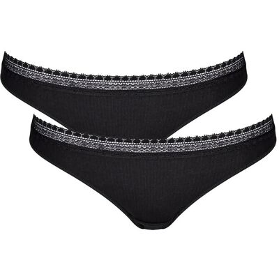 Sloggi Go Ribbed R Brazil C2P M Black M Sloggi Go Ribbed R Brazil C2P M Black M