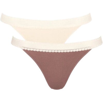 Sloggi Go Ribbed R Tanga C2P L Patterned L Sloggi Go Ribbed R Tanga C2P L Patterned L