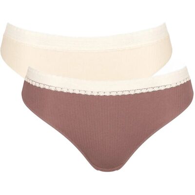 Sloggi Go Ribbed R Tai C2P L Cream L Sloggi Go Ribbed R Tai C2P L Cream L