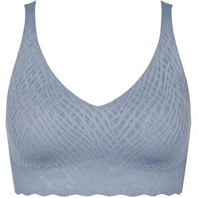 Sloggi Zero Feel Bliss Bralette XXL Blue XXL Sloggi Zero Feel Bliss Bralette XXL Blue XXL