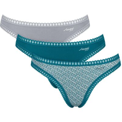Sloggi Go Crush String C3P XS Patterned XS Sloggi Go Crush String C3P XS Patterned XS