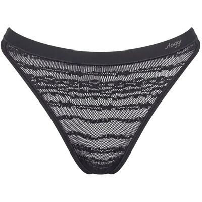 Sloggi Free Evolve String Lace 2 Black 2 Sloggi Free Evolve String Lace 2 Black 2