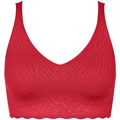 Sloggi Zero Feel Bliss Festive Bral XS Red XS Sloggi Zero Feel Bliss Festive Bral XS Red XS