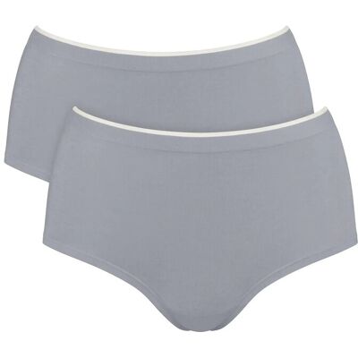 Sloggi Go Sense Highwaist 2P XL Grey XL Sloggi Go Sense Highwaist 2P XL Grey XL