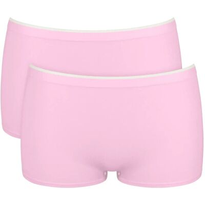 Sloggi Go Sense Short 2P XXL Pink XXL Sloggi Go Sense Short 2P XXL Pink XXL