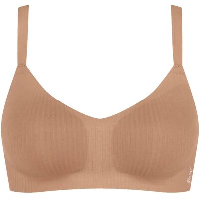 Sloggi Zero Feel Pure Soft Bra M PLUS Brown M PLUS Sloggi Zero Feel Pure Soft Bra M PLUS Brown M PLUS