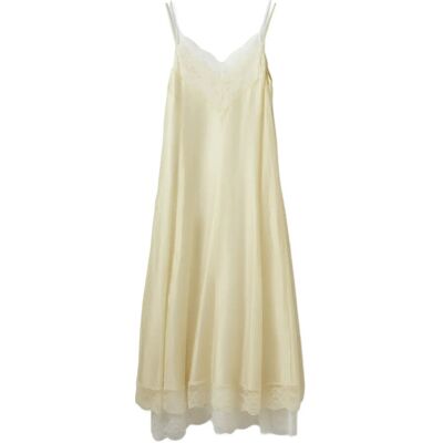 Sofie Schnoor Esmasw Dress With Lace Details 42 Yellow 42 Sofie Schnoor Esmasw Dress With Lace Details 42 Yellow 42