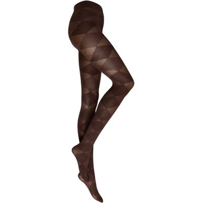 Swedish Stockings Rebecka Argyle Tights M Brown M Swedish Stockings Rebecka Argyle Tights M Brown M