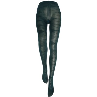 Swedish Stockings Rebecka Argyle Tights M Green M Swedish Stockings Rebecka Argyle Tights M Green M